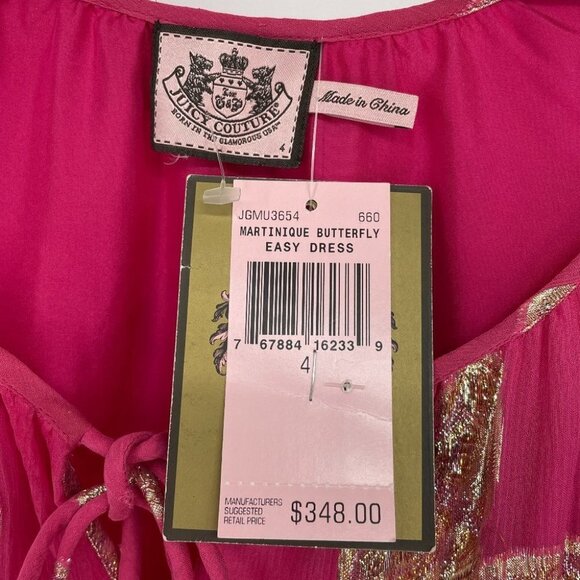 NWT  Juicy Couture Martinique Butterfly mini dress - Picture 6 of 16